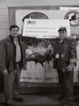 Don Heckman and Josh First at Eastern Outdoors Sports Show